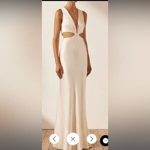 Shona Joy La Lune Plunge Dress